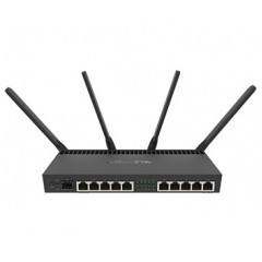 Двухдиапазонный wi-fi роутер с sfp mikrotik mikrotik rb4011igs+5hacq2hnd-in