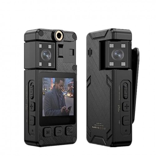 Портативна міні камера (нагрудний відеореєстратор) 1080P HD з підтримкою нічного бачення Patrul A38