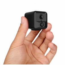 Бездротова автономна ip міні камера 1080p з підтримкою wi-fi patrul camsoy s9w2 Чорна