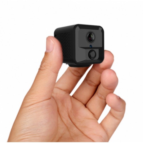 Беспроводная автономная IP мини-камера 1080P с поддержкой Wi-Fi Patrul Camsoy S9W2 Черная