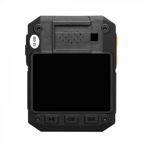 Боді-камера (нагрудний відеореєстратор) Patrul (Патруль) C-01 + GPS 32Gb Чорна