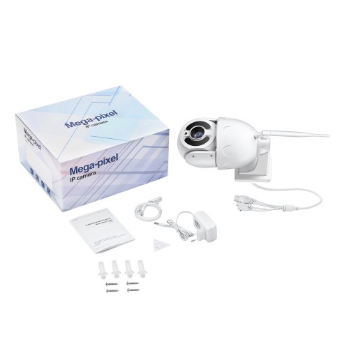 Вулична PTZ 8.0MP HD IP камера відеоспостереження з підтримкою Wi-Fi, 4G та Ethernet Patrul NC610G-20XEU