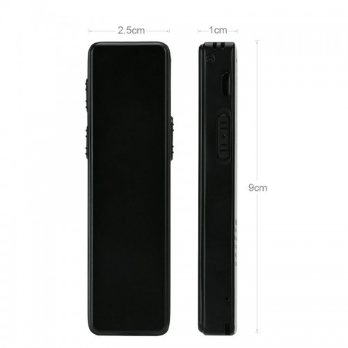 Мини камера видеонаблюдения автономная HD диктофон Byvision 21R Черная