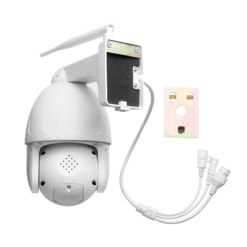 4G камера уличная поворотная 5-мегапиксельная PTZ HD IP-камера с поддержкой 4G и оптическим увеличением 5х  Patrul NC59G-5XEU