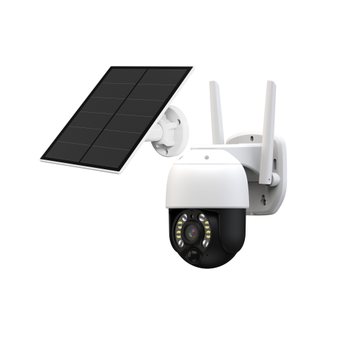 Автономна бездротова 4G PTZ-камера із сонячною батареєю Patrul D12-3MP/5W-4G
