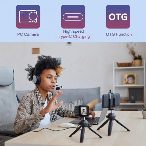 Бездротова автономна кишенькова міні камера відеореєстратор 32Gb Patrul (Патруль) K35 Чорна