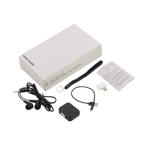 Інтелектуальний міні диктофон (рекордер) 16 Gb Patrul (Патруль) H39S Чорний