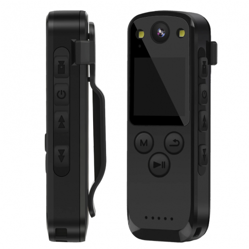 Портативна цифрова нагрудна боді HD міні камера Patrul (Патруль) K31 Чорна