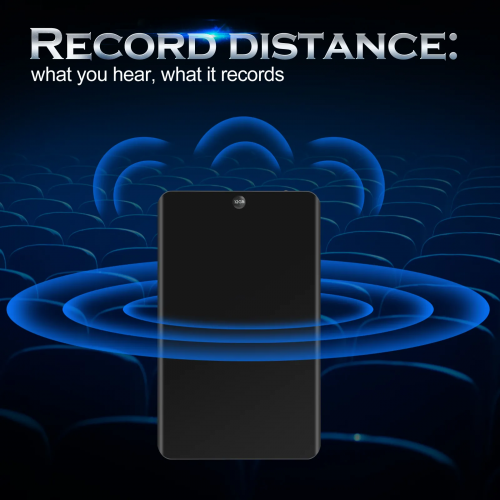 Цифровой мини-диктофон Patrul (Патруль) R66 32 Гб Черный