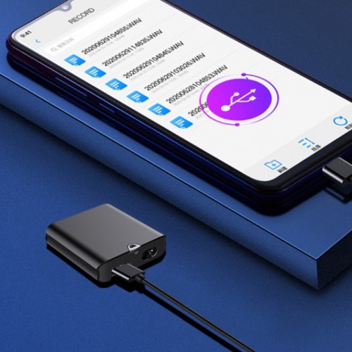 Міні-диктофон Patrul Q63 Чорний