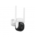 Безпровідна поворотна автономна вулична WiFi PTZ 3МП 2К камера Patrul Camsoy X3W Біла з сонячною панеллю