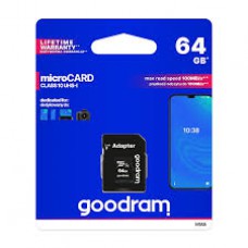  Карта пам'яті goodram 64 gb microsdxc class 10 uhs-i + sd adapter