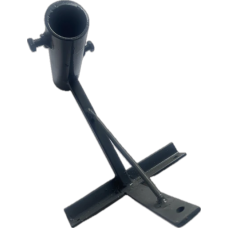 Металевий сірий кронштейн для антени antenna bracket tg35 під трубу 35 мм