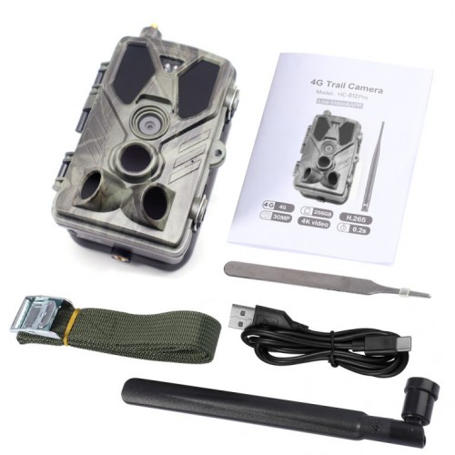 2K 30MP камера-фотопастка з нічним баченням та підтримкою хмарного зберігання Suntek HC-812Pro