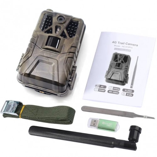 4G камера-фотопастка з підтримкою нічного бачення та зйомкою в форматах 4K, 36MP Suntek HC-910Pro