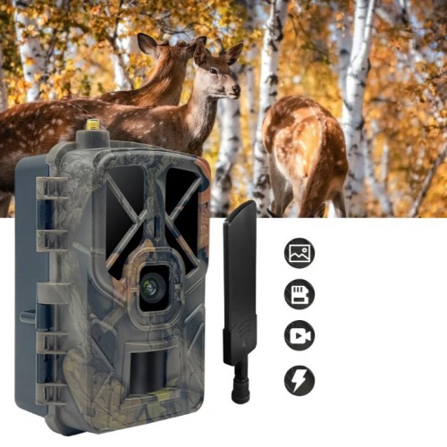 4G 4K камера-фотопастка з керуванням через застосунок, нічним баченням, хмарним сховищем і прямою трансляцією Suntek HC-935Pro