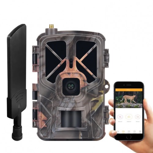 4G 4K камера-фотопастка з керуванням через застосунок, нічним баченням, хмарним сховищем і прямою трансляцією Suntek HC-935Pro