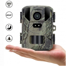 Мініатюрна камера-фотоловушка 48mp 4k с ночным видением и датчиком движения suntek mini800