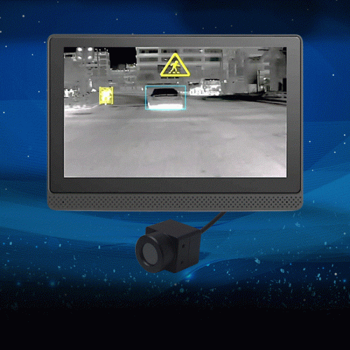 Автомобильная система ночного видения тепловизионная 384x288 25Гц с объективом 10мм Patrul L7 384