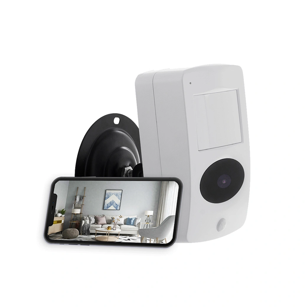 Беспроводная автономная IP Wi-Fi камера Full HD 1080P с поддержкой ночного видения Patrul LS011 White