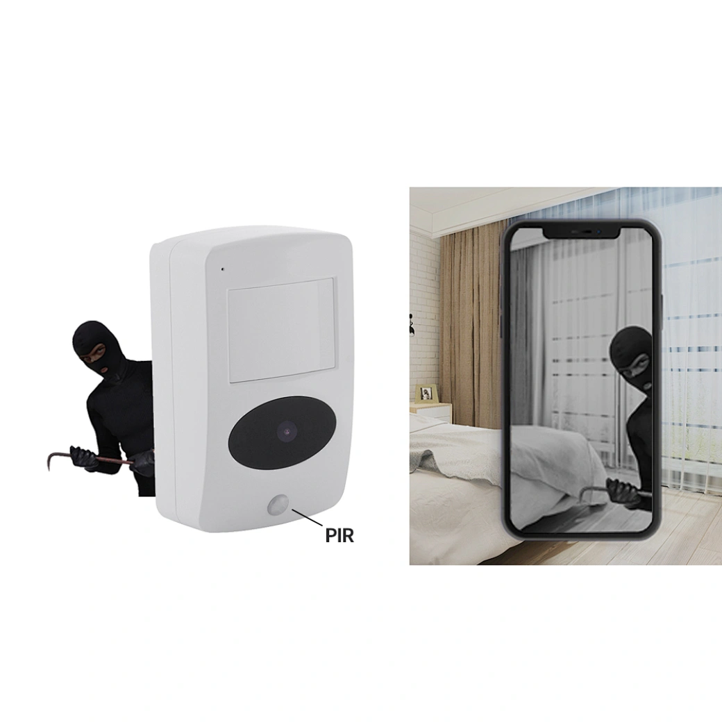 Беспроводная автономная IP Wi-Fi камера Full HD 1080P с поддержкой ночного видения Patrul LS011 White