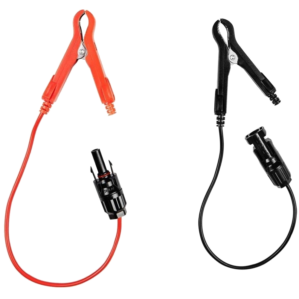 Зарядні кабелі затискач