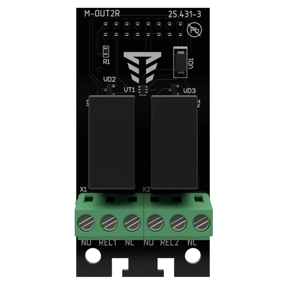 Модуль розширення виходів Тірас tiras tiras m-out2r