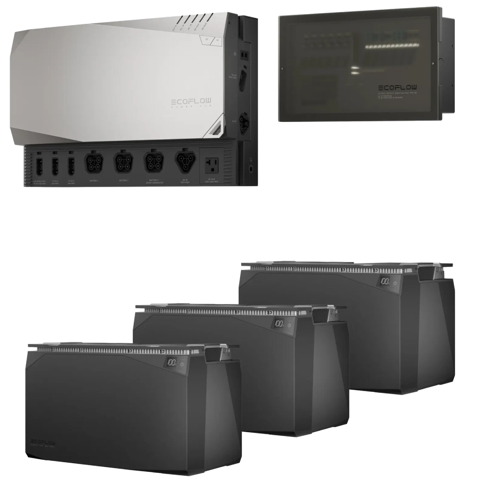 Комплект энергонезависимости ecoflow ecoflow power prepared kit 15 kwh