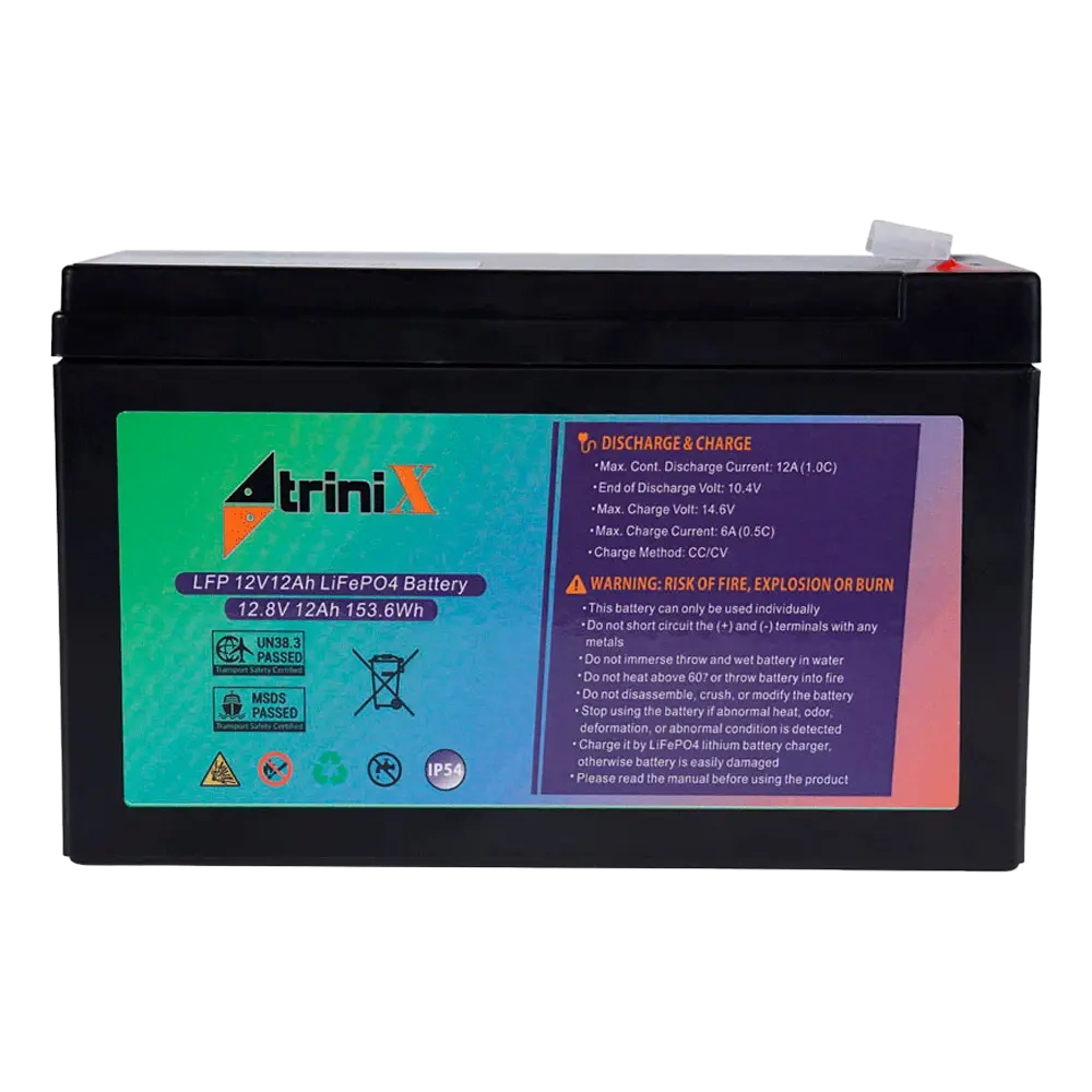 Аккумуляторная батарея trinix trinix lfp 12v12ah lifepo4