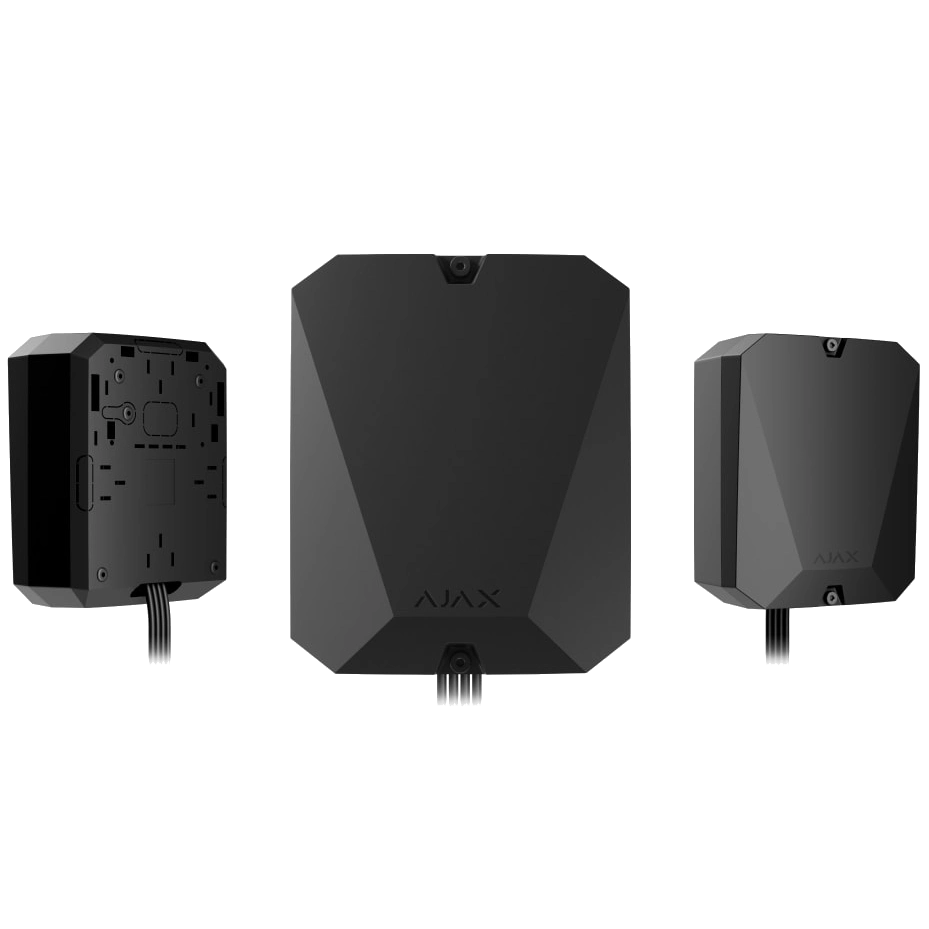 проводной трансмиттер ajax ajax multitransmitter fibra black