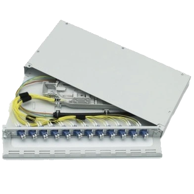 Оптичний крос у зборі odf line 1u 19″ lc12