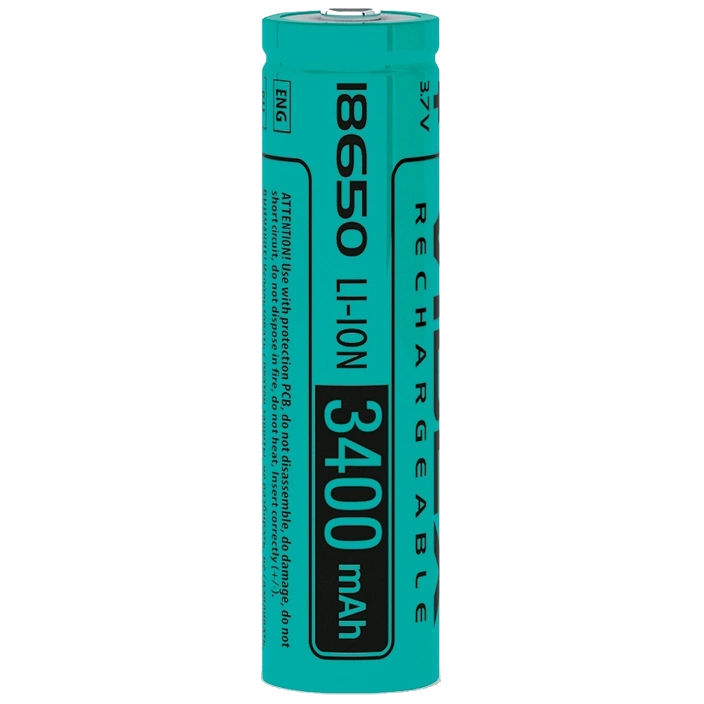 Аккумулятор videx videx li-ion 18650 3400mah