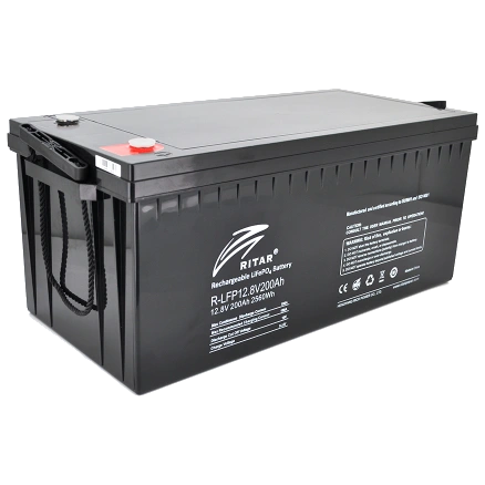 Литиевая аккумуляторная батарея ritar ritar r-lfp12.8v200ah 12.8В 200А•ч 200А