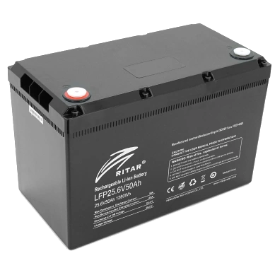 Литиевая аккумуляторная батарея ritar ritar lfp25.6v50ah 25.6В 50А•ч 50А