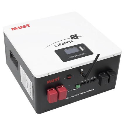 Литиевая аккумуляторная батарея must must lp16-24200 25.6В 200А•ч