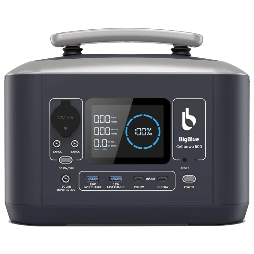 Портативне джерело живлення bigblue bigblue cp600 600Вт 537.6 Вт•ч