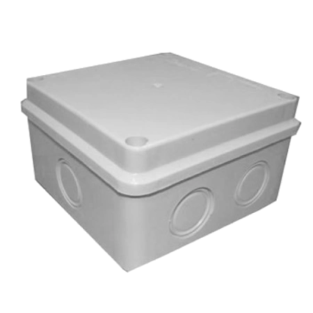 Коробка розподільна сіра гладкостенная courbi courbi (32-21043-150)