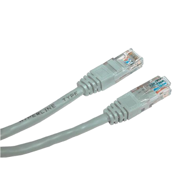 серый eserver Патч-корд  e-server utp,  0.5 м, кат. 5e
