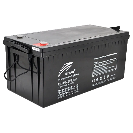 Литиевая аккумуляторная батарея ritar ritar lifepo4 12.8В 300А•ч