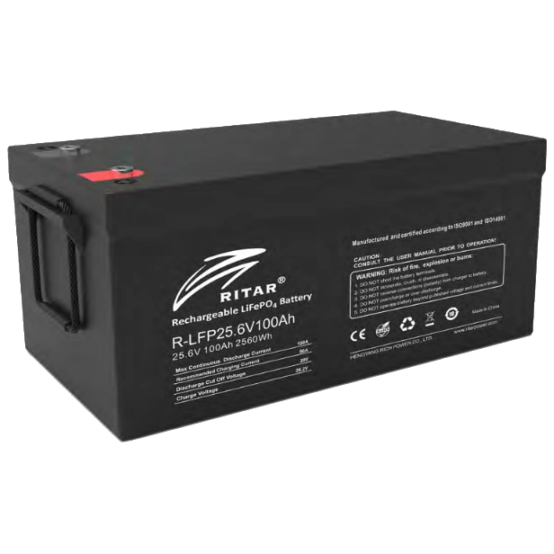 Литиевая аккумуляторная батарея ritar ritar r-lfp25.6v100ah g1