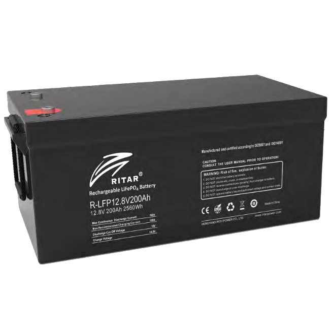 Литиевая аккумуляторная батарея ritar ritar r-lfp12.8v200ah g1