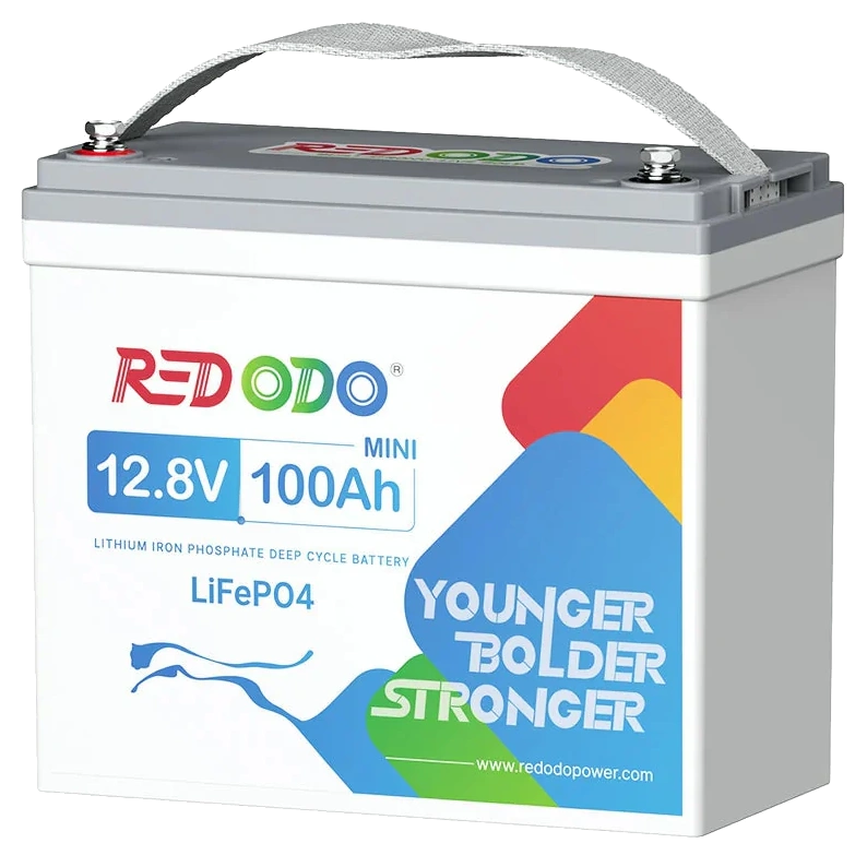 Літієва акумуляторна батарея redodo redodo 12.8v 100ah mini 1280Вт•г lifepo4