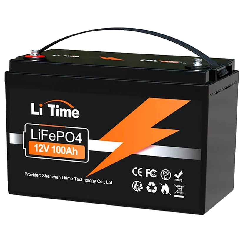 Акумуляторна батарея litime lifepo4 12v 100ah bluetooth