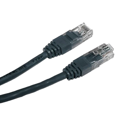 Патч-корд cablexpert cablexpert pp12-1.5m/bk 1.5 м кат.5Е черный