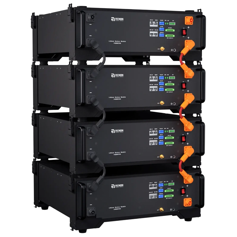 Літієва акумуляторна батарея renon renon ebrick 51.2v 100ah (r-eb005161)