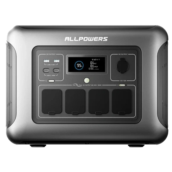 Портативна зарядна станція allpowers allpowers r1500 lite 1056 Вт·год, 1600 Вт