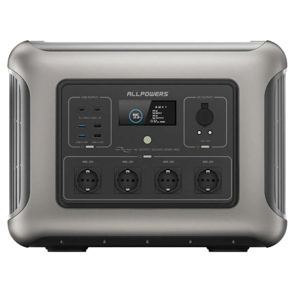 Портативна зарядна станція allpowers allpowers r2500 2016 Вт·г lifepo4 2500 Вт