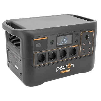 Портативний зарядний пристрій pecron f3000lfp 3072/3600wh mppt 400w