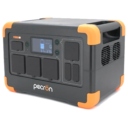 Портативний зарядний пристрій pecron e1000lf 1800w/1024wh lifepo4 mppt voc 11-60v/600w