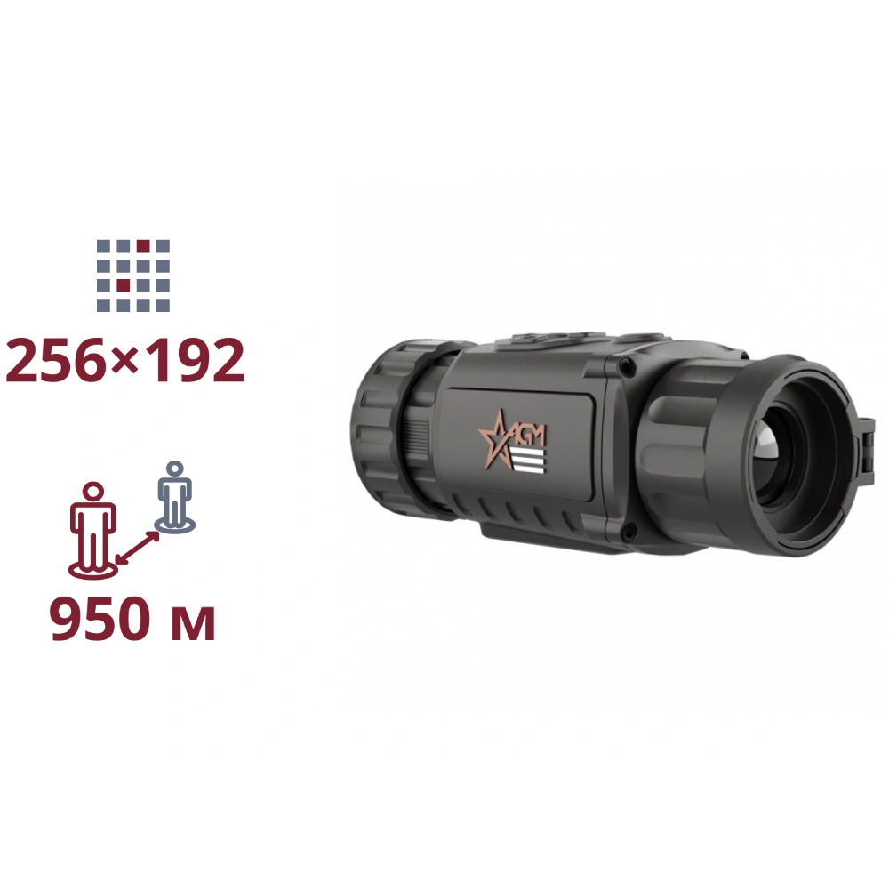 ТЕПЛОВІЗІЙНА НАСАДКА НА ПРИЦІЛ agm agm rattler tc19-256